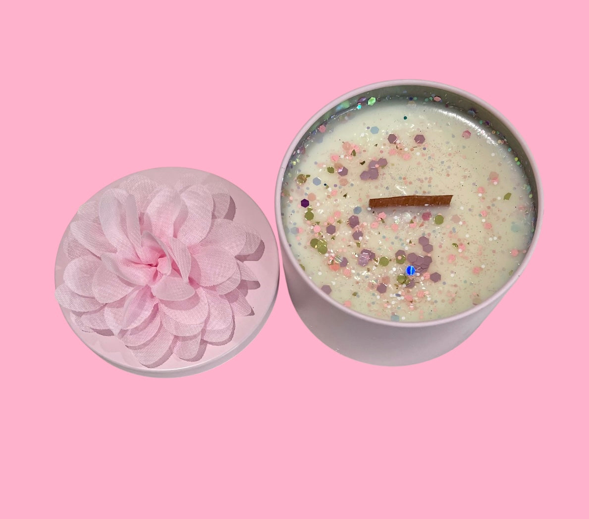 Pink 230g Candle Tin