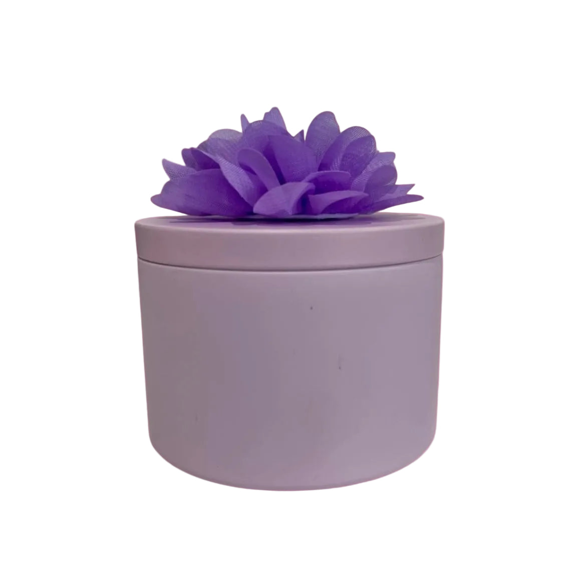Purple 230g Candle Tin.