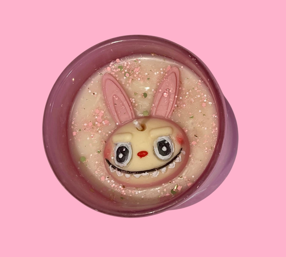 Pink Matt Candle Jar 450g