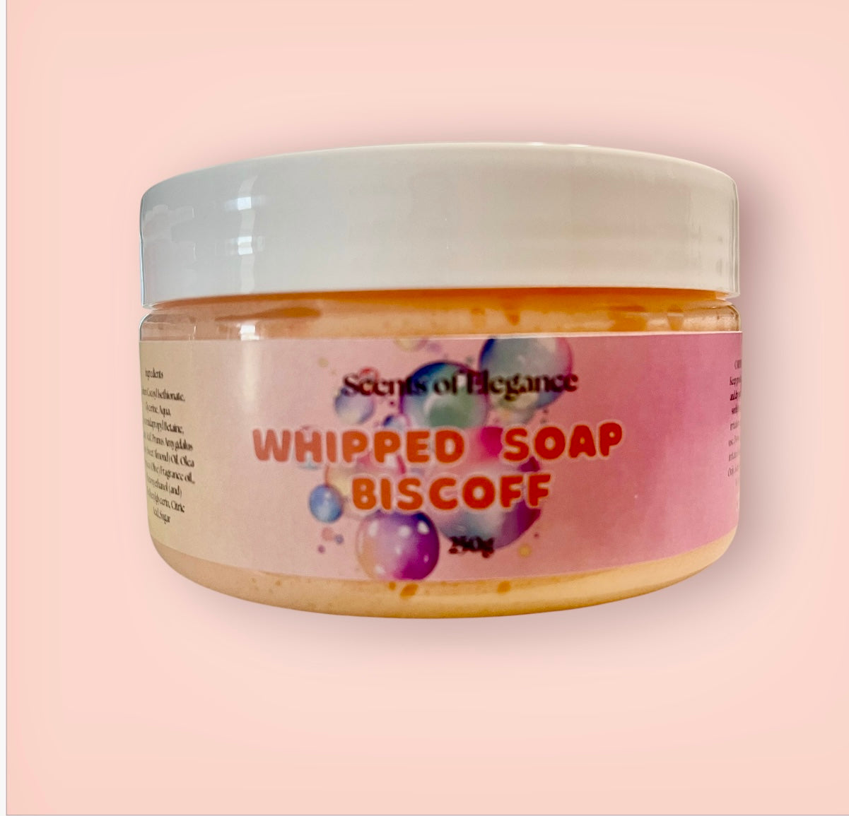 Biscoff Whipped Soap 250g