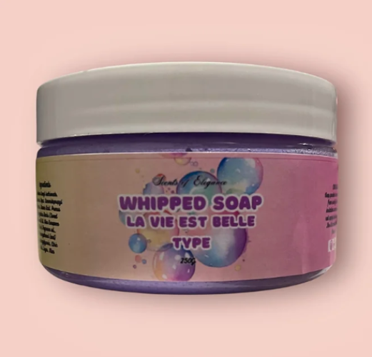 La Vie Est Belle Type Whipped Soap 250g