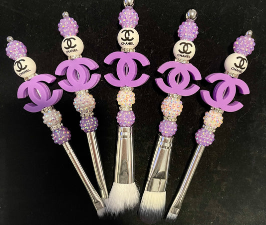 CC Inspired Purple Makeup Brushes