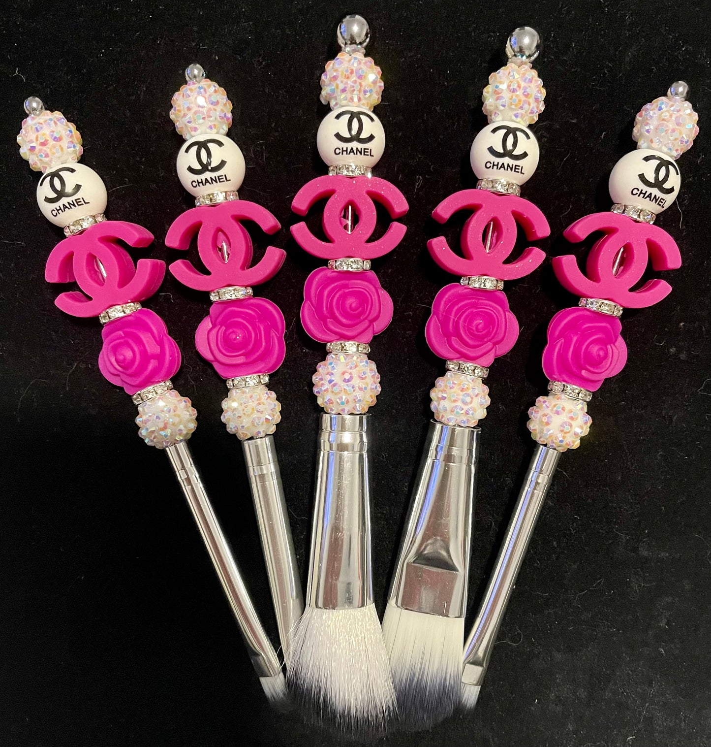 CC Inspired Hot Pink Makeup Brushes