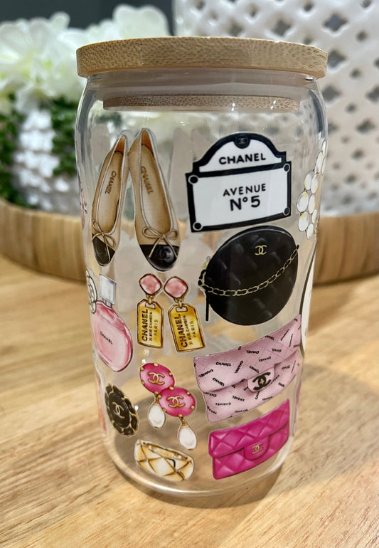 CC Inspired Glass Tumbler