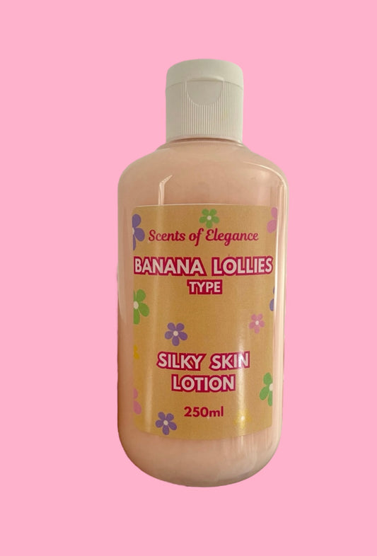 Silky Skin Body Lotion Banana Lollies 250g