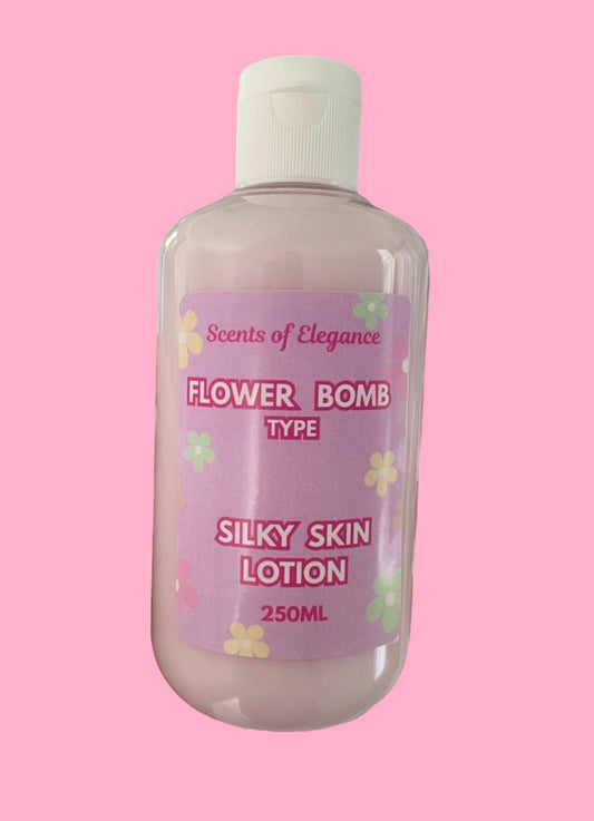 Silky Skin Body Lotion Flower Bomb 250g