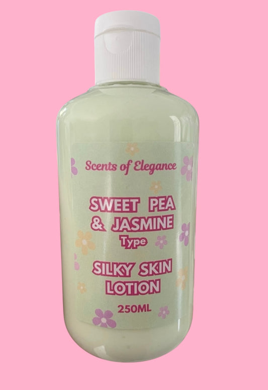 Silky Skin Body Lotion Sweet Pea & Jasmine 250g