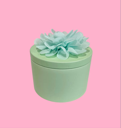 Mint Green 230g Candle Tin