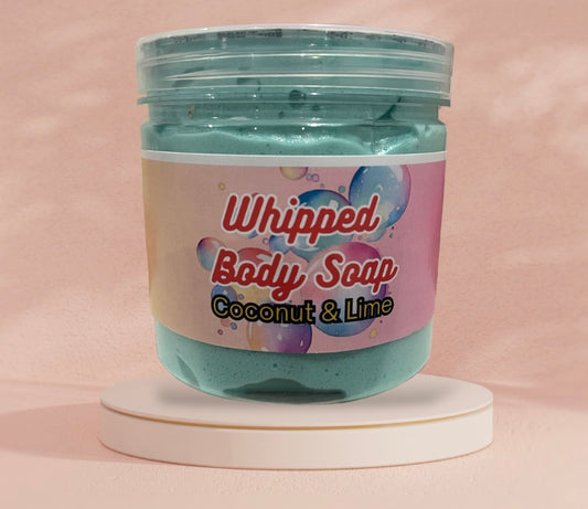 Coconut & Lime Whipped Soap 350g