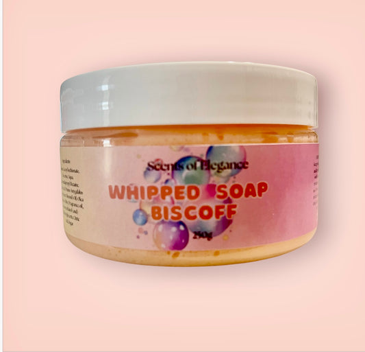Biscoff Whipped Soap 250g