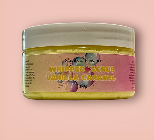 Vanilla Caramel Whipped Scrub 250g
